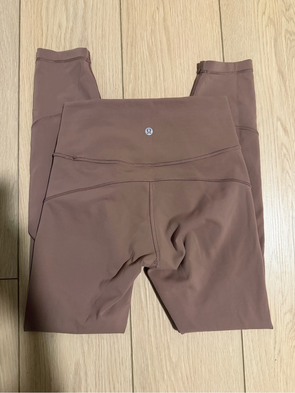 Lululemon align High-Rise Leggings in Dusty Mauve with pockets